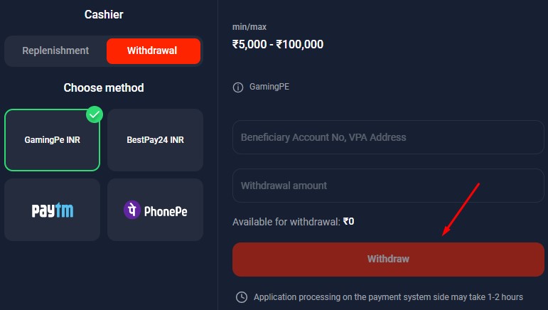 TopX payment methods